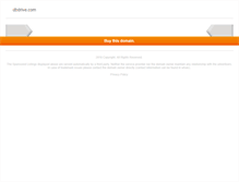 Tablet Screenshot of dbdrive.com