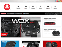 Tablet Screenshot of dbdrive.net